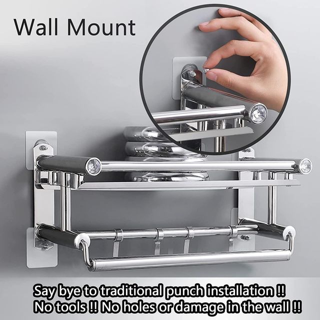 40 Pcs Wall Mount Screw Hooks for Kitchen, Bathroom, Bedroom & Living Room